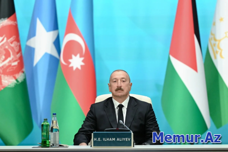 İlham Əliyev: Ermənistan 90-cı illərdə urbisid yaratmışdı, lakin onlara qarşı heç bir sanksiya tətbiq olunmadı