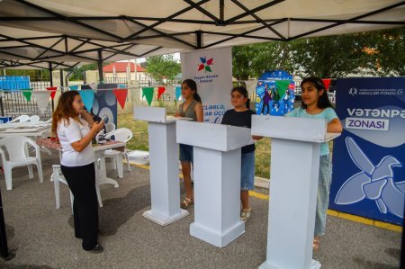 “Səyyar Gənclər Xidməti” fəaliyyətini Xızıda davam etdirir