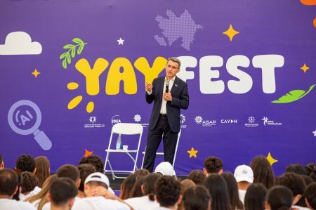 Gənclər Yay Fest-in “Elm, Etika və Gələcək” düşərgəsində bir araya gəliblər